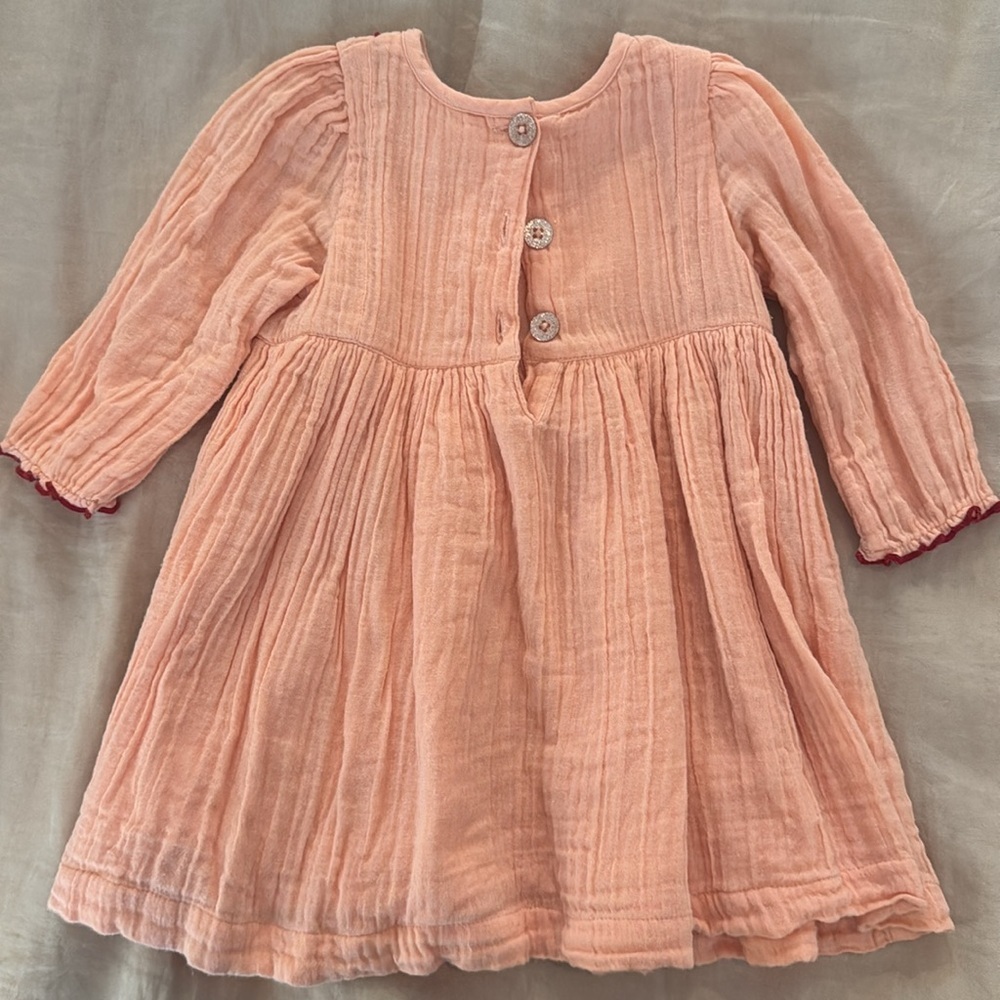 Pink Chicken candy cane Christmas dress 12/18 mon. - Picture 4 of 4
